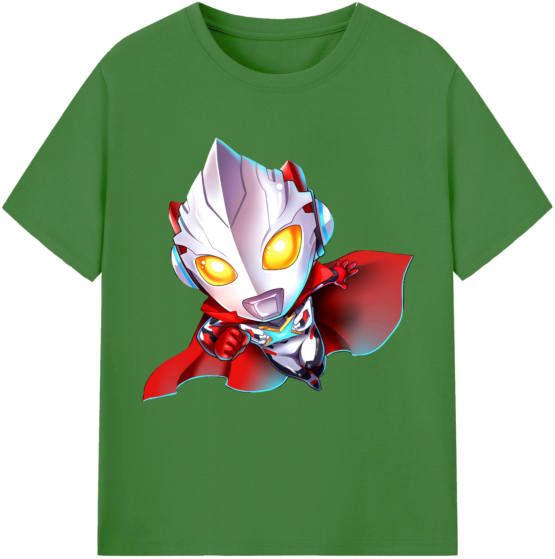 （画像用） ウルトラマン Ultraman レディースカジュアルプリントTシャツ（綿100％）